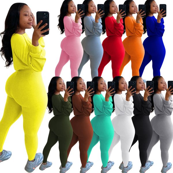 2020 autumn and winter women 2 piece tracksuits solid color long sleeved rib sports suit pullover sportswear casual outfits plus size 1019, Gray
2020 autumn and winter women 2 piece tracksuits solid color long sleeved rib sports suit pullover sportswear casual outfits plus size 1019, Gray