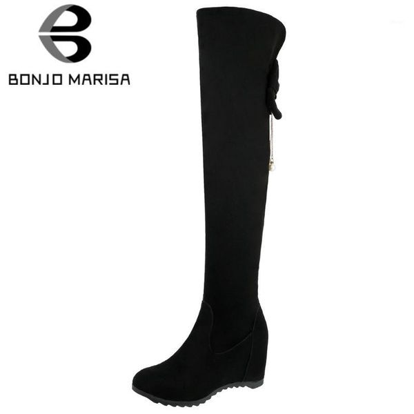 boots chic big size 43 height increases sweet bow tie over the knee boot girls winter shoes women1, Black
boots chic big size 43 height increases sweet bow tie over the knee boot girls winter shoes women1, Black