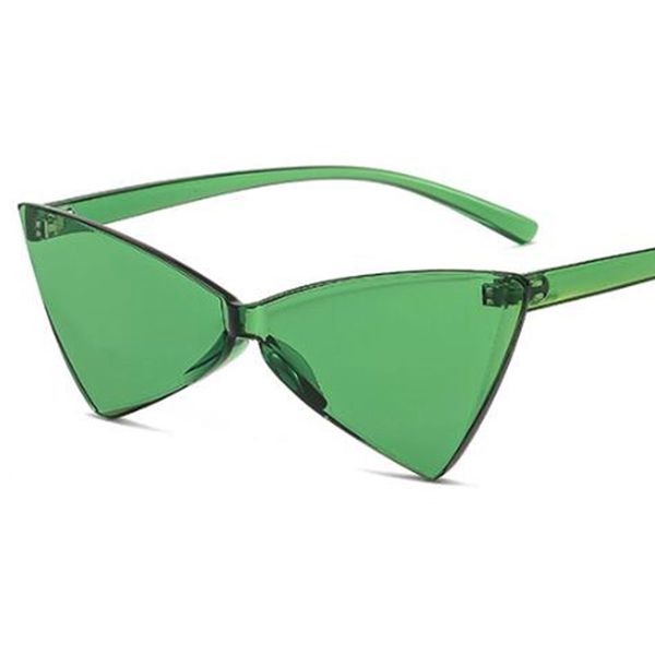 plastic cat eye triangle female candy color retro vintage glasses rimless green sunglasses women one pieces eyewear
plastic cat eye triangle female candy color retro vintage glasses rimless green sunglasses women one pieces eyewear