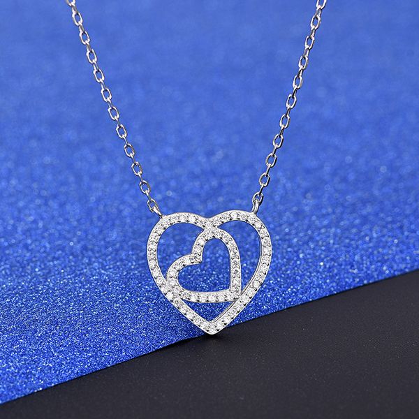 2020 new exquisite silver jewelry fashion jewelry girlfriend couple heart pendant necklace gift
2020 new exquisite silver jewelry fashion jewelry girlfriend couple heart pendant necklace gift