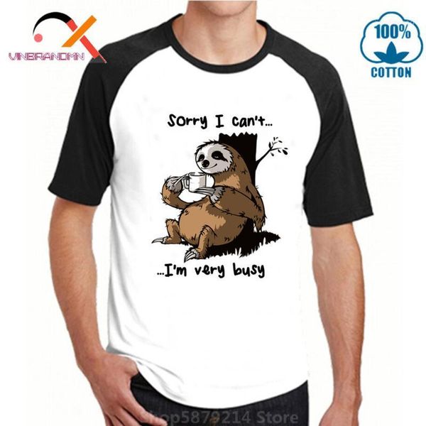 men's t-shirts funny nerd lazy sloth coffee sleep t shirt men man crazy animal city slow life t-shirt male novelty brand cotton tee1, White;black
men's t-shirts funny nerd lazy sloth coffee sleep t shirt men man crazy animal city slow life t-shirt male novelty brand cotton tee1, White;black