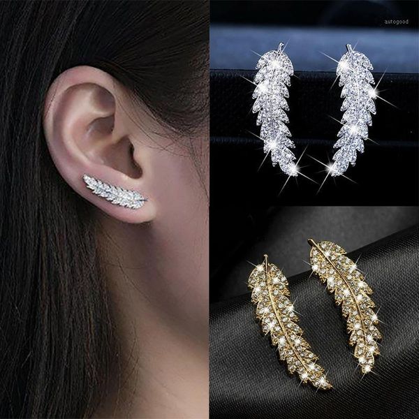 stud delicate feather & leaf shaped earrings for women silver color /gold-color party daily giftfashion jewelry kae0601, Golden;silver
stud delicate feather & leaf shaped earrings for women silver color /gold-color party daily giftfashion jewelry kae0601, Golden;silver