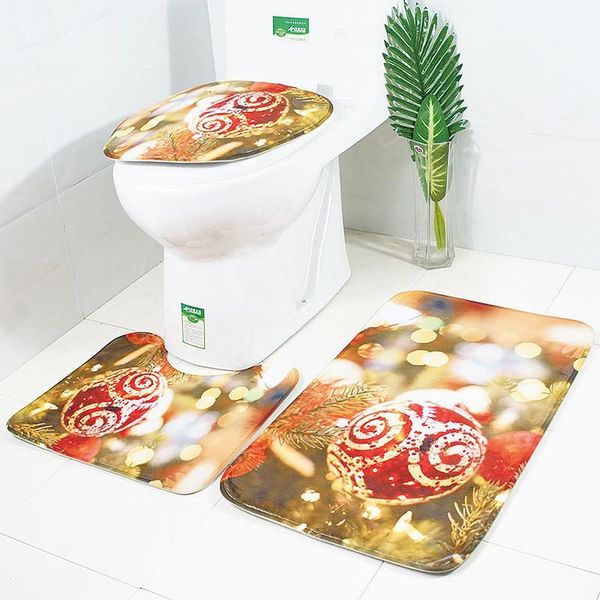 christmas decor 3 pcs bath mats ball snowman printed bathroom rugs set non-slip water absorption toilet cover bath mat rugs1
christmas decor 3 pcs bath mats ball snowman printed bathroom rugs set non-slip water absorption toilet cover bath mat rugs1