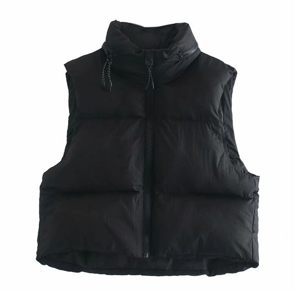 2021 new winter black cropped coat women fashion keep warm sleeveless high collar zip up wasitcoats woman casual vest vst0, Black;white
2021 new winter black cropped coat women fashion keep warm sleeveless high collar zip up wasitcoats woman casual vest vst0, Black;white