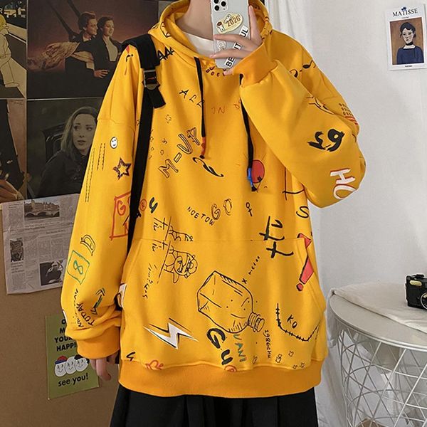 mjartoria men's hoodies men 2021 winter fleece anime sweatshirt male hip hop harajuku japanese streetwear yellow hoodie men, Black
mjartoria men's hoodies men 2021 winter fleece anime sweatshirt male hip hop harajuku japanese streetwear yellow hoodie men, Black