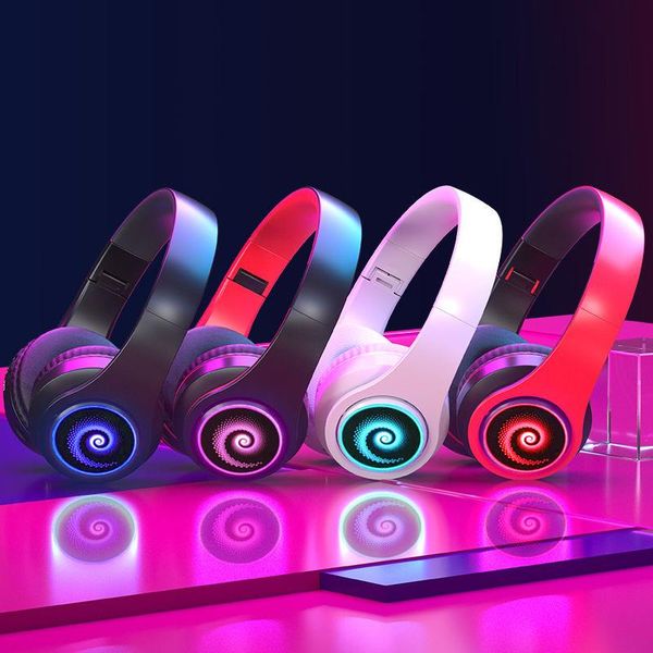 luminous head-mounted headphone 400mah long battery life wireless bluetooth 5.0 gamer headset comfortable wear stereo earphones
luminous head-mounted headphone 400mah long battery life wireless bluetooth 5.0 gamer headset comfortable wear stereo earphones