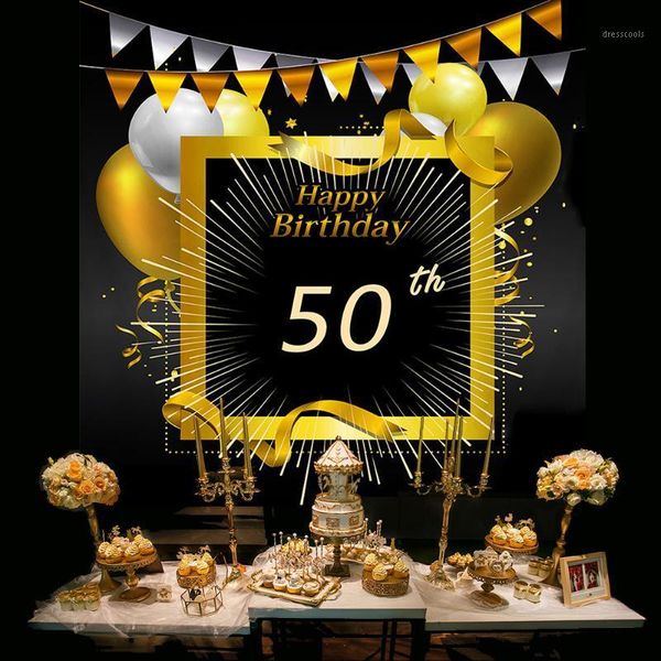 black gold backdrop tapestry 50th happy birthday party tableware decorations number confetti balloon 50 years old anniversary1
black gold backdrop tapestry 50th happy birthday party tableware decorations number confetti balloon 50 years old anniversary1