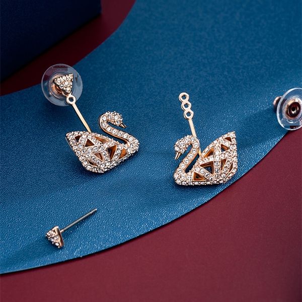 luxury rose gold 0 earrings double-sided hollow swan stud earrings womens fashion swarovski elements graceful earrings generation fashion de, Golden
luxury rose gold 0 earrings double-sided hollow swan stud earrings womens fashion swarovski elements graceful earrings generation fashion de, Golden
