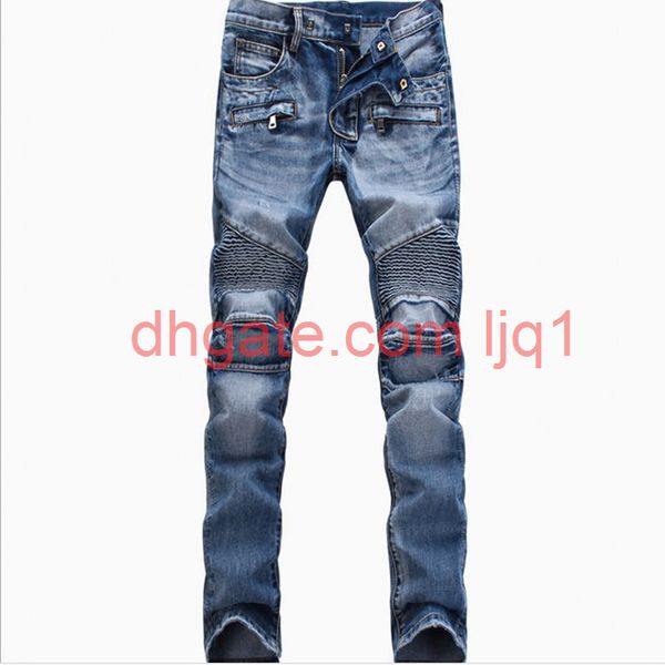 tide men jeans slim biker motorcycle jeans cotton cozy denim man skinny bule male trousers plus size 40 42, Blue
tide men jeans slim biker motorcycle jeans cotton cozy denim man skinny bule male trousers plus size 40 42, Blue