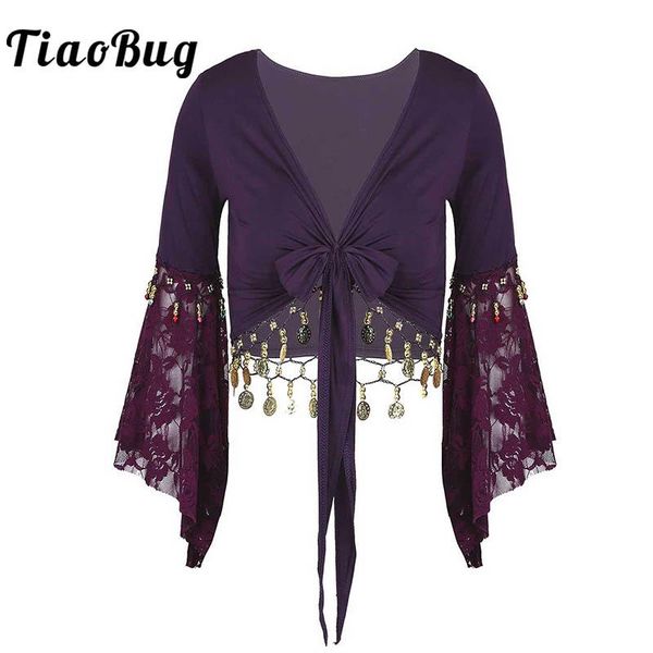women's knits & tees women lace patchwork bead tassels tie-up shawl shrug crop short bolero cardigan stage performance belly dance, White
women's knits & tees women lace patchwork bead tassels tie-up shawl shrug crop short bolero cardigan stage performance belly dance, White