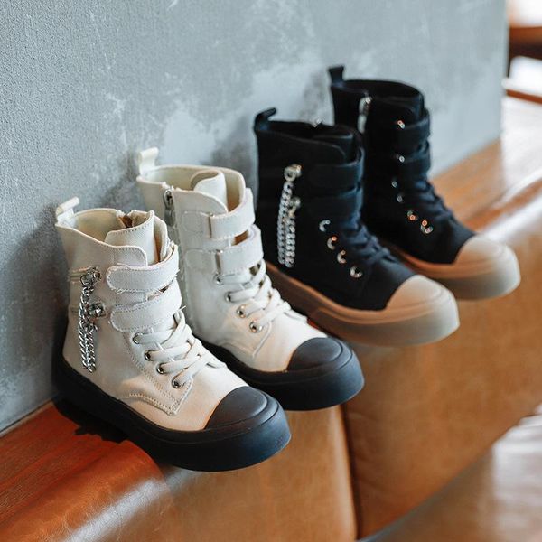 children korean-style gladiator sandals 2020 autumn newgrand boy' side zipper boots british girls' short boots, Black;grey
children korean-style gladiator sandals 2020 autumn newgrand boy' side zipper boots british girls' short boots, Black;grey