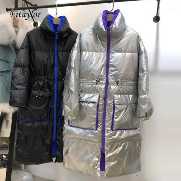 fitaylor winter silver bright side warm white duck down parka long breadwear loose female down jacket streetwear black outwear1
fitaylor winter silver bright side warm white duck down parka long breadwear loose female down jacket streetwear black outwear1