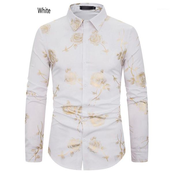 missky new spring autumn man shirt men night club lapel gold rose printing slim shirt with long sleeves male clothes1, White;black
missky new spring autumn man shirt men night club lapel gold rose printing slim shirt with long sleeves male clothes1, White;black