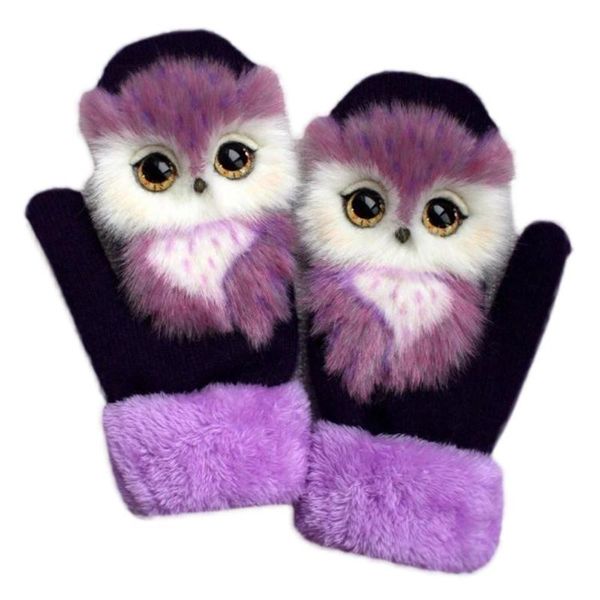 five fingers gloves women men winter knitted cute 3d fluffy cartoon animal thermal mittens lx9e, Blue;gray
five fingers gloves women men winter knitted cute 3d fluffy cartoon animal thermal mittens lx9e, Blue;gray