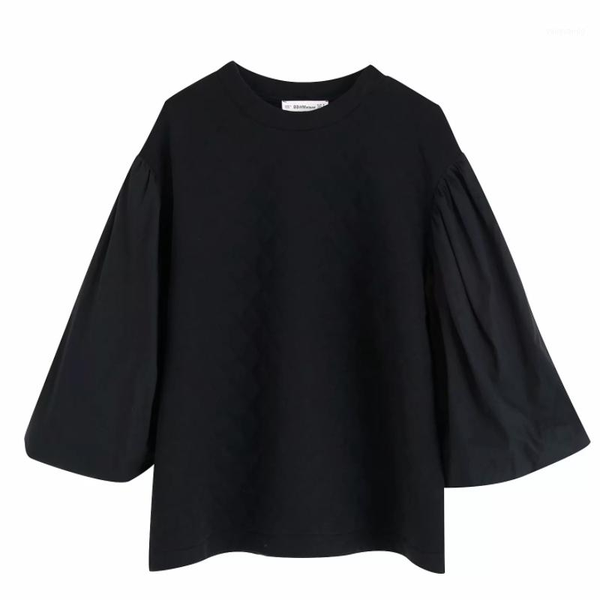 2019 women fashion lantern sleeve cotton padded patchwork black sweatershirts autumn ladies basic casual hoodies chic h0981
2019 women fashion lantern sleeve cotton padded patchwork black sweatershirts autumn ladies basic casual hoodies chic h0981
