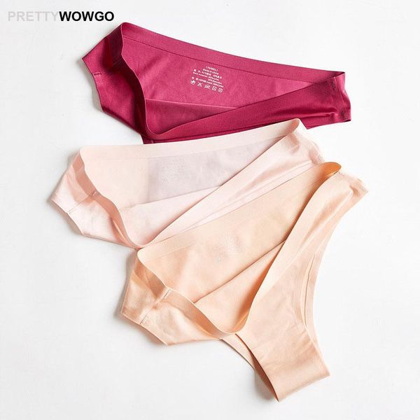 women's panties 3 pcs/lot arrival 2021 good quality seamless women underwear ice silk bikini thongs l xl xxl 3xl 15021, Black;pink
women's panties 3 pcs/lot arrival 2021 good quality seamless women underwear ice silk bikini thongs l xl xxl 3xl 15021, Black;pink
