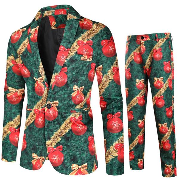 2020 autumn winter new fashion leisure men 3d printing youth vitality two-piece christmas slimming long-sleeved men's suits, White;black
2020 autumn winter new fashion leisure men 3d printing youth vitality two-piece christmas slimming long-sleeved men's suits, White;black