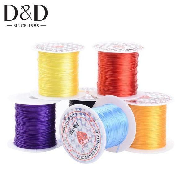 60m/0.8mm elastic bracelet rope crystal beading string cords stretch fibre wire jewelry bracelet diy sewing accessories, Black
60m/0.8mm elastic bracelet rope crystal beading string cords stretch fibre wire jewelry bracelet diy sewing accessories, Black