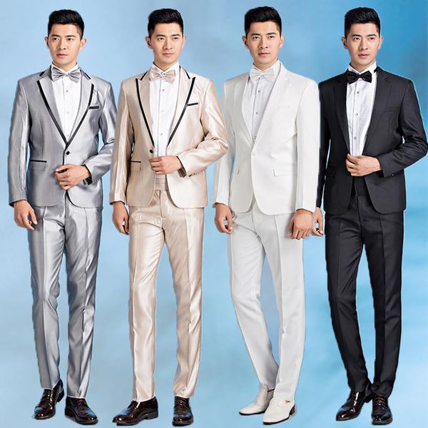 mens suits set mens groom formal dress terno slim fit suit men costume costume homme mariage 2020 black white grey khaki blue, White;black
mens suits set mens groom formal dress terno slim fit suit men costume costume homme mariage 2020 black white grey khaki blue, White;black