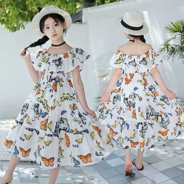 girls' 21 year new middle school korean waist collection flower butterfly holiday cotton drs bohemian skirtxahl, Red;yellow
girls' 21 year new middle school korean waist collection flower butterfly holiday cotton drs bohemian skirtxahl, Red;yellow