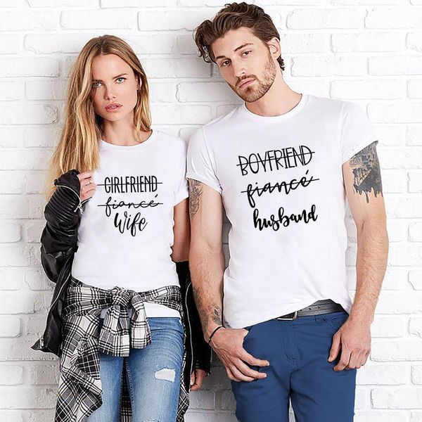 fashion couples t shirts girlfriend boyfriend fiancee shirt matching streetwear wedding gift anniversary gift love t shirts, White
fashion couples t shirts girlfriend boyfriend fiancee shirt matching streetwear wedding gift anniversary gift love t shirts, White