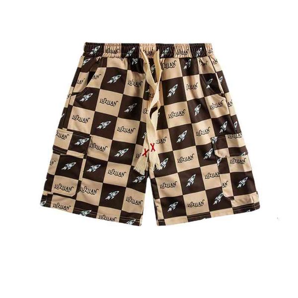 men's shorts chessboard printing, heat transfer printing shorts, tiktok, ordering, small batch start up, White;black
men's shorts chessboard printing, heat transfer printing shorts, tiktok, ordering, small batch start up, White;black