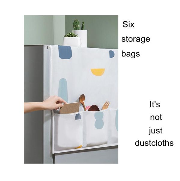 storage bags kitchen waterproof store bag dual-purpose refrigerator dust cover - 1 piece
storage bags kitchen waterproof store bag dual-purpose refrigerator dust cover - 1 piece