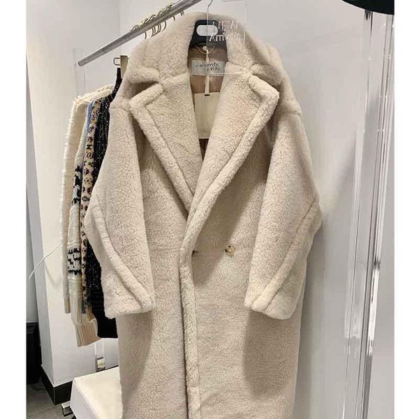 women's wool & blends cosmicchic winter teddy coat women bear turn-down collar limited vanilla color double breasted cashmere fur outwe, Black
women's wool & blends cosmicchic winter teddy coat women bear turn-down collar limited vanilla color double breasted cashmere fur outwe, Black