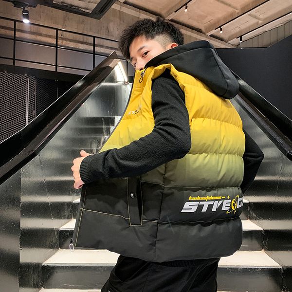 2020 new fall winter comfortable warm men fashion vest size m-4xl hip hop casual down jacket kdbs, Black
2020 new fall winter comfortable warm men fashion vest size m-4xl hip hop casual down jacket kdbs, Black