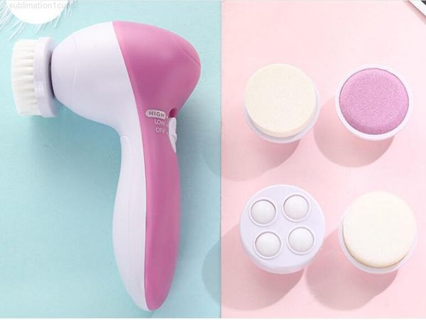 5 in 1 electric automatic facial cleanser wash face cleaning machine skin pore cleaner body cleansing massage brush
5 in 1 electric automatic facial cleanser wash face cleaning machine skin pore cleaner body cleansing massage brush