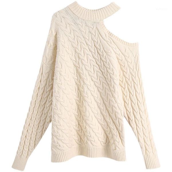 women's sweaters superaen autumn and winter solid o neck hollow out full for women1, White;black
women's sweaters superaen autumn and winter solid o neck hollow out full for women1, White;black