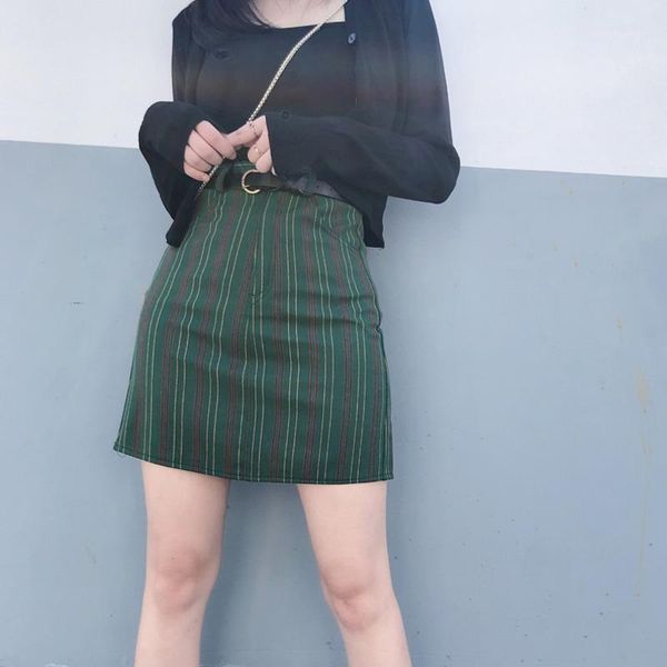 skirts vintage vertical striped skirt women sping red green package hip shorts with belt harajuku slim plus size femme1, Black
skirts vintage vertical striped skirt women sping red green package hip shorts with belt harajuku slim plus size femme1, Black