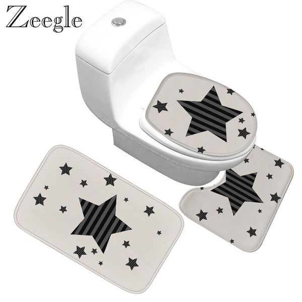 bath mats zeegle mat printed bathroom floor flannel anti-slip carpet 3pcs home toliet foot washable shower set
bath mats zeegle mat printed bathroom floor flannel anti-slip carpet 3pcs home toliet foot washable shower set