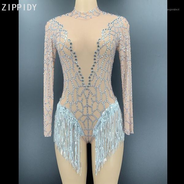 transparent net silver stones sequin fringe bodysuit women singer dance outfit birthday celebrate prom outfit youdu1, Black;red
transparent net silver stones sequin fringe bodysuit women singer dance outfit birthday celebrate prom outfit youdu1, Black;red