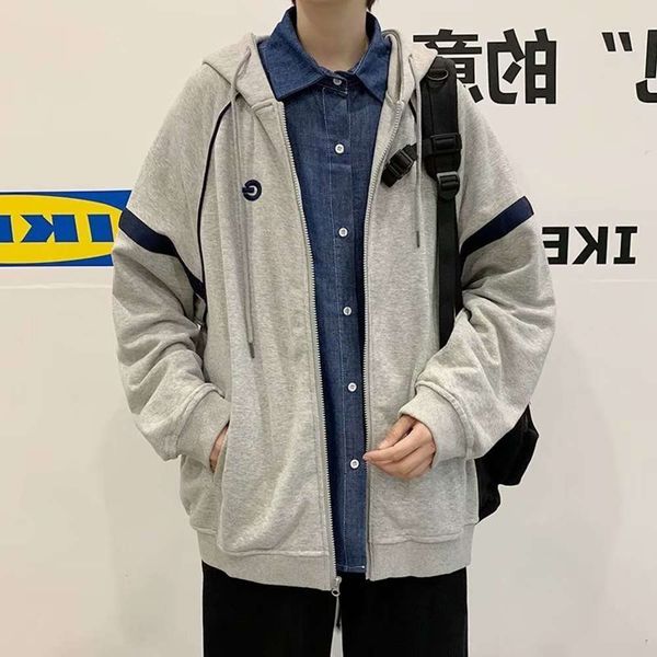outerwear fall 2020 new men's trend brand fashionable versatile jacket and sweater loose menswear, Black
outerwear fall 2020 new men's trend brand fashionable versatile jacket and sweater loose menswear, Black