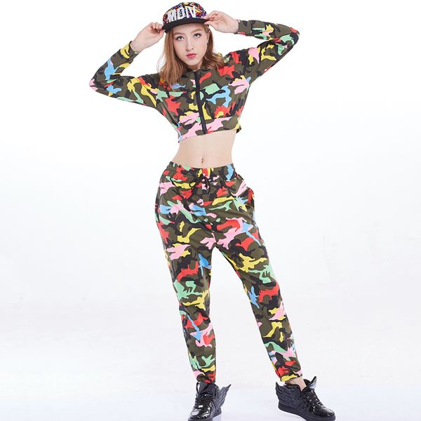 jazz dance costumes adults fashion camouflage coat pants hip hop clothing women nightclub street dancing stage outfit, Black;red
jazz dance costumes adults fashion camouflage coat pants hip hop clothing women nightclub street dancing stage outfit, Black;red
