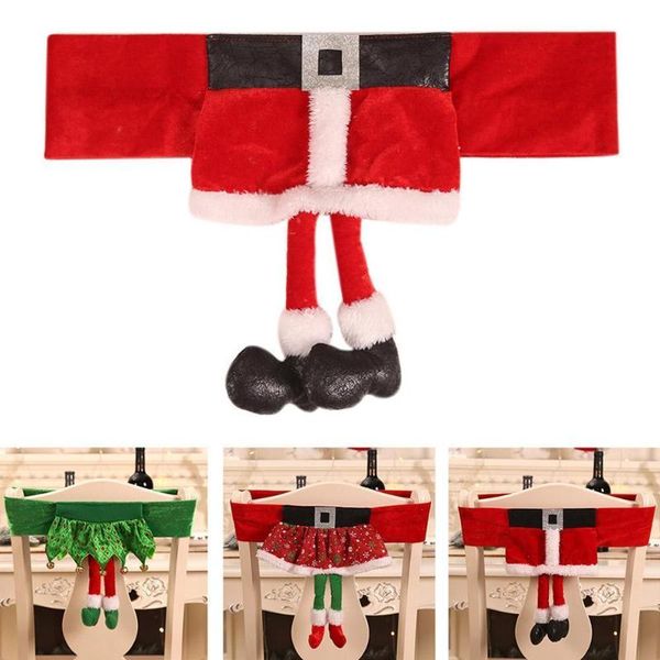 creative christmas chair cover elf christmas dinner chair table non-woven supplies cover party banquet year decor back part h9y2
creative christmas chair cover elf christmas dinner chair table non-woven supplies cover party banquet year decor back part h9y2
