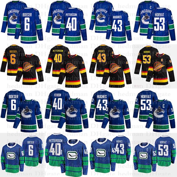 2020 vancouver canucks jerseys 40 elias pettersson 6 boeser 53 bo horvat 43 quinn hughes 10 pavel bure hockey jersey, Black;red
2020 vancouver canucks jerseys 40 elias pettersson 6 boeser 53 bo horvat 43 quinn hughes 10 pavel bure hockey jersey, Black;red