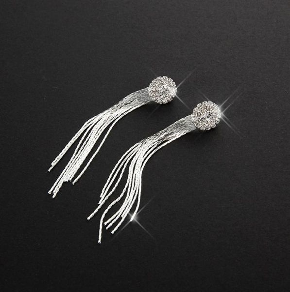 2019 new korean fashion jewelry personality temperament crystal tassel earrings oorbellen earrings for women long earrings gift wmtheo, Golden
2019 new korean fashion jewelry personality temperament crystal tassel earrings oorbellen earrings for women long earrings gift wmtheo, Golden