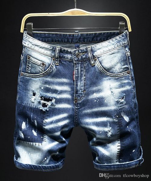 new mens designer jeans summer style brand mens jeans printed mens casual solid short pants fashion brand sport short designer jeans, Blue
new mens designer jeans summer style brand mens jeans printed mens casual solid short pants fashion brand sport short designer jeans, Blue