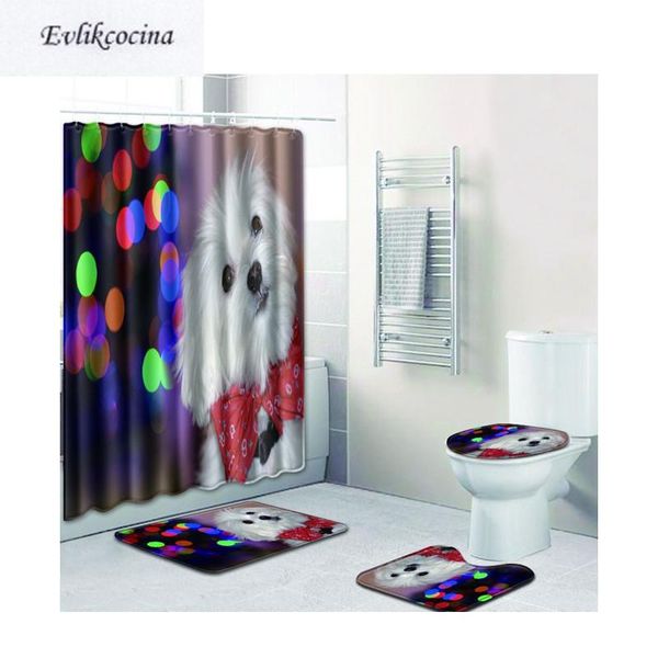 4pcs dog with bow tie banyo paspas bathroom carpet toilet bath mat set non slip tapis salle de bain alfombra bano
4pcs dog with bow tie banyo paspas bathroom carpet toilet bath mat set non slip tapis salle de bain alfombra bano