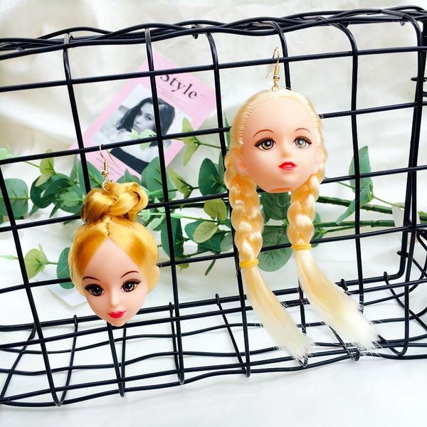dangle & chandelier creative trendy lovely hair girls doll head drop earrings for women long brincos fashion jewelry party gifts1, Silver
dangle & chandelier creative trendy lovely hair girls doll head drop earrings for women long brincos fashion jewelry party gifts1, Silver