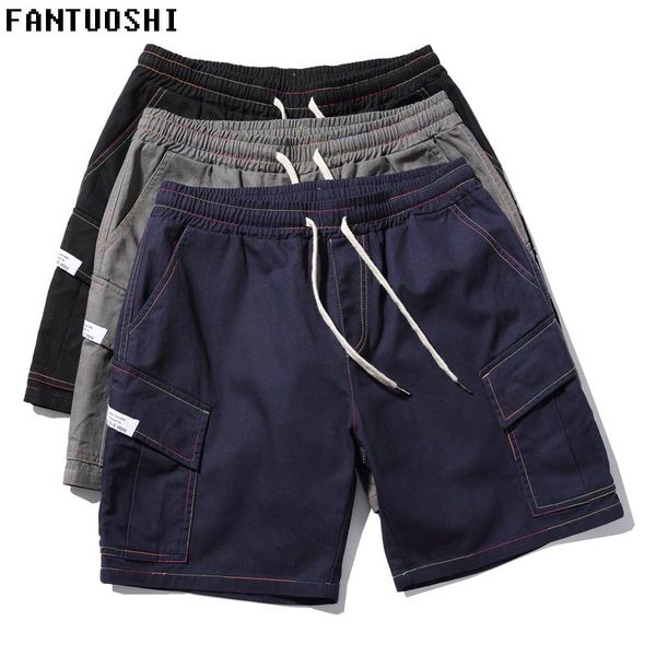 men's shorts 2021 men casual fashion elastic waist summer cotton knee length large size loose breathable, White;black
men's shorts 2021 men casual fashion elastic waist summer cotton knee length large size loose breathable, White;black
