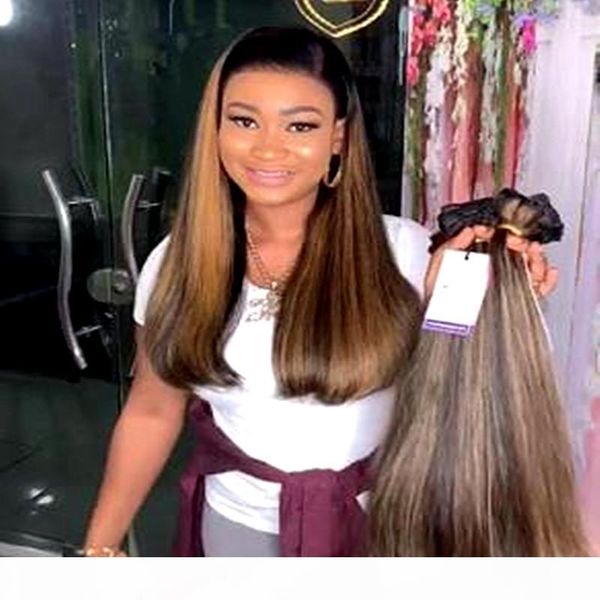 make order super double drawn yummy straight human hair bundles mix color 1b 27 10bundles unprocessed brazilian virgin hair extension, Black
make order super double drawn yummy straight human hair bundles mix color 1b 27 10bundles unprocessed brazilian virgin hair extension, Black