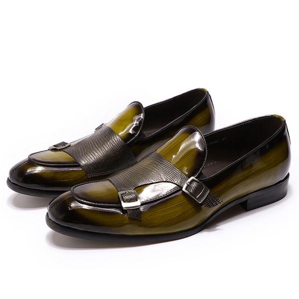 autumn-style patent leather men moccasins wedding dress of party black monk belt casual business slither in shoes
autumn-style patent leather men moccasins wedding dress of party black monk belt casual business slither in shoes