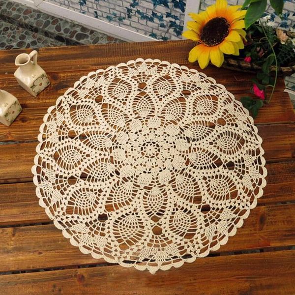 60cm cotton hand crochet round lace hollow out tablecloth decorative table cloth wedding party table cover1
60cm cotton hand crochet round lace hollow out tablecloth decorative table cloth wedding party table cover1