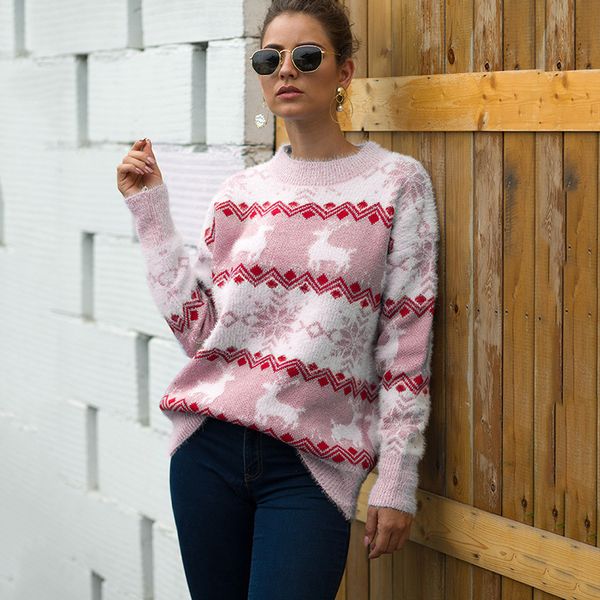 2021 christmas women printing long sleeve o-neck autumn winter knitting pullover sweater new year jumper knitwear gwd1, White;black
2021 christmas women printing long sleeve o-neck autumn winter knitting pullover sweater new year jumper knitwear gwd1, White;black