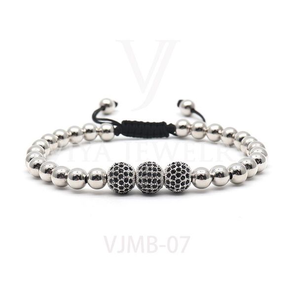 beaded, strands high-end luxury bracelet ,8mm pave setting black cz beads & 6mm round , braiding bead for men's watch
beaded, strands high-end luxury bracelet ,8mm pave setting black cz beads & 6mm round , braiding bead for men's watch