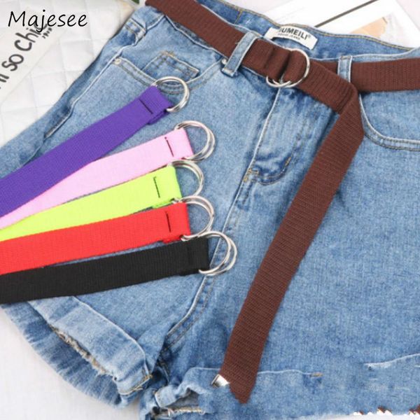 belts women canvas korean style all-match trendy leisure fashionable solid candy color students daily simple waist double ring, Black;brown
belts women canvas korean style all-match trendy leisure fashionable solid candy color students daily simple waist double ring, Black;brown
