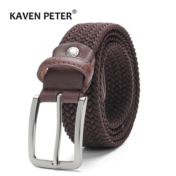 elastic belt for men and for women waist belt canvas stretch braided woven leather belt 1-3/8" wide dark brown extend 160 cm 201109, Black;brown
elastic belt for men and for women waist belt canvas stretch braided woven leather belt 1-3/8" wide dark brown extend 160 cm 201109, Black;brown